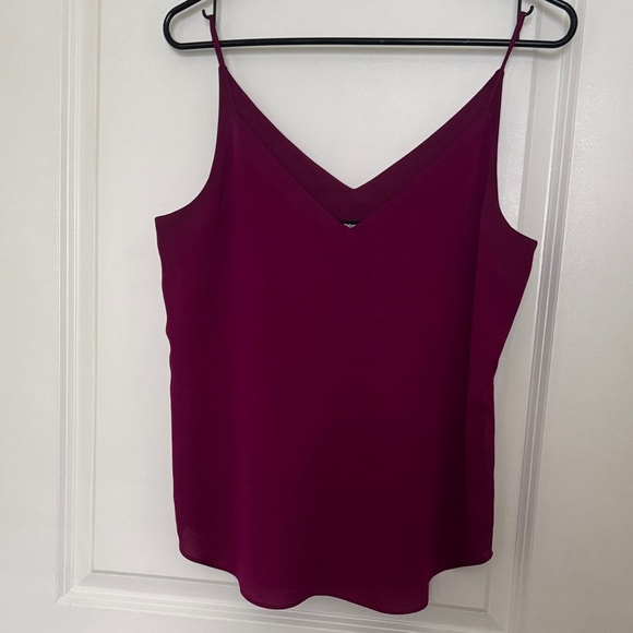 Express Tops - Express Elegant Magenta Cami Top